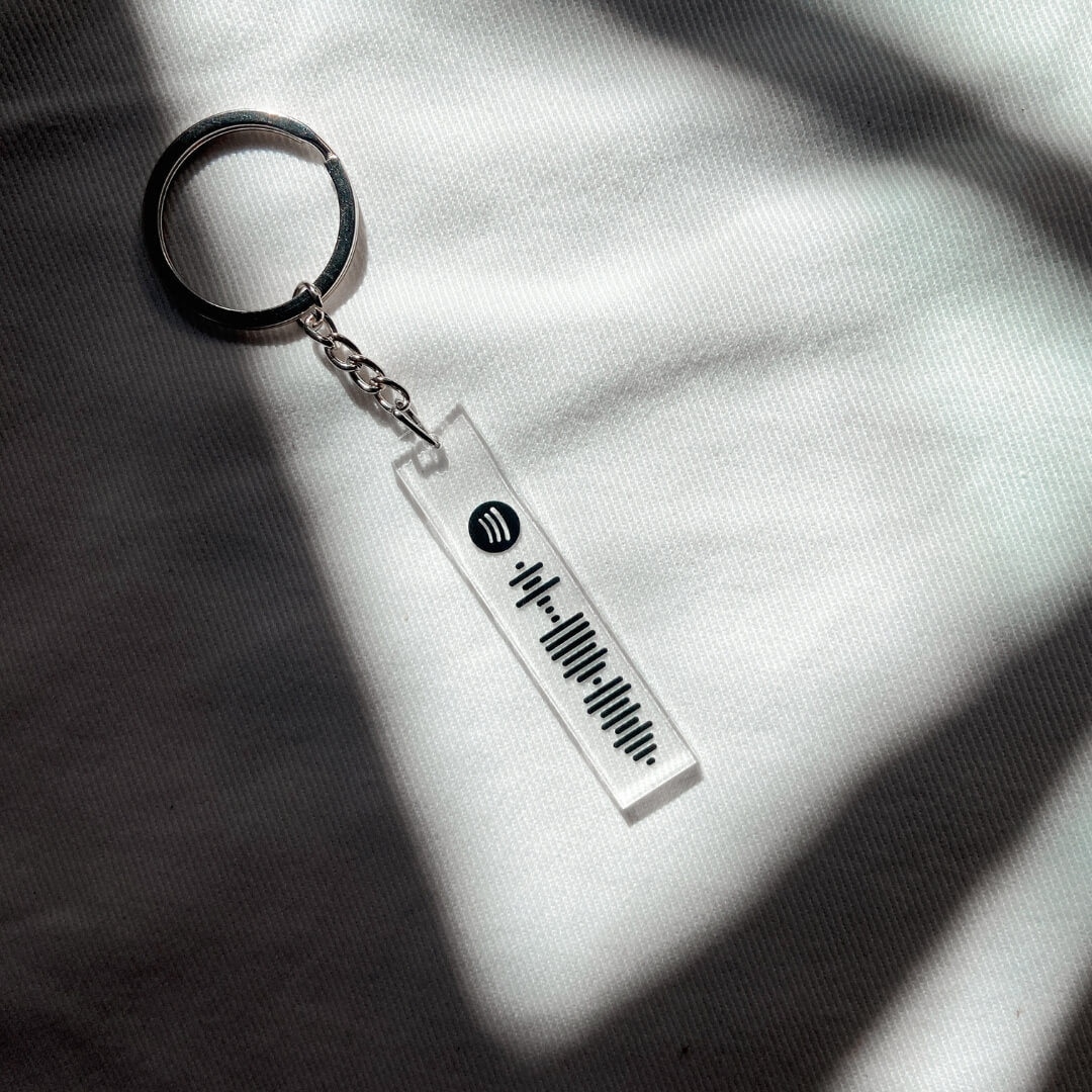 Portable Spotify Code Keychain - Always have your favorite music by your side